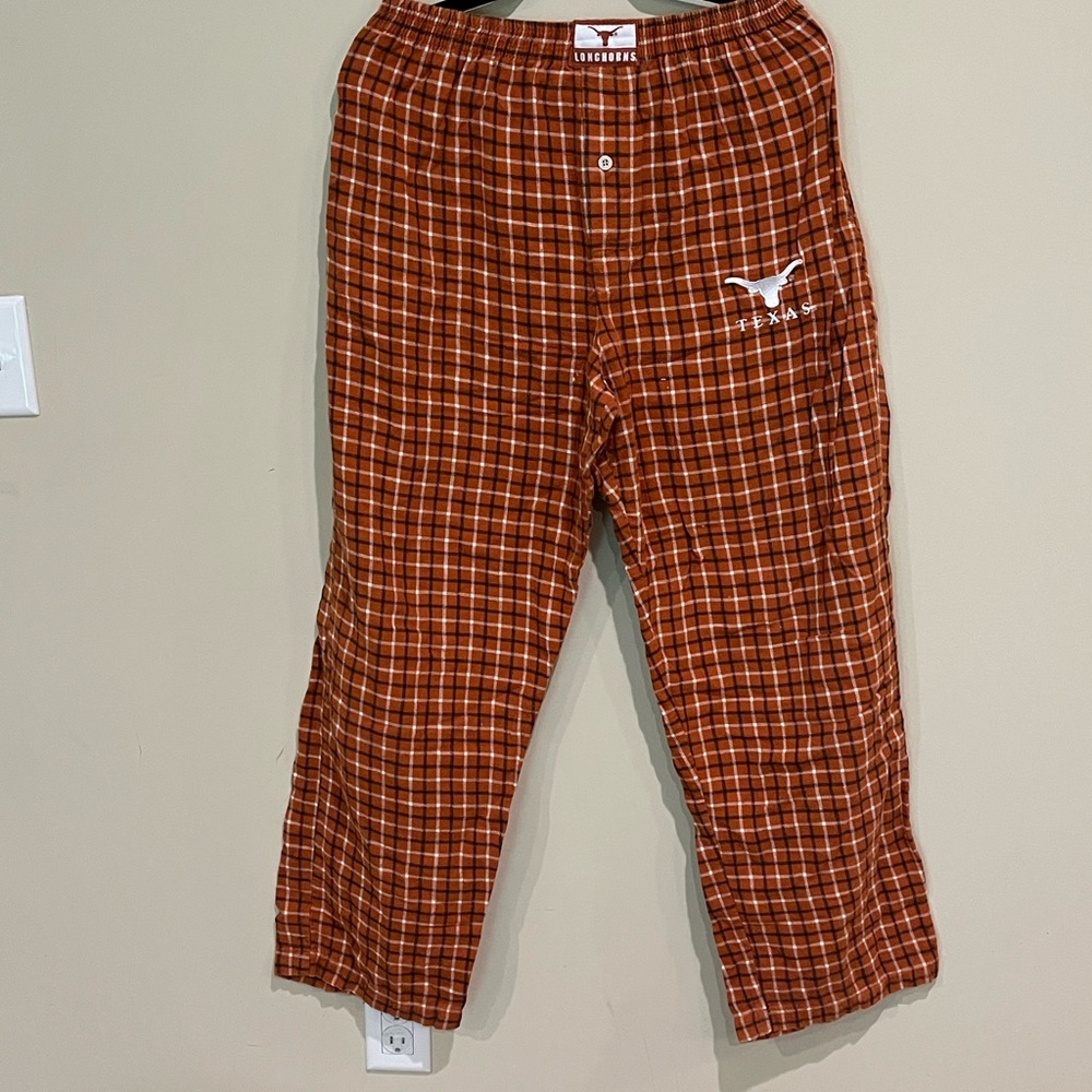 Longhorn Plaid Pajama Pants